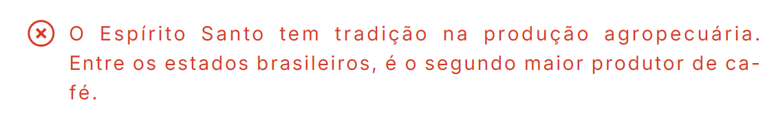 Deve-se evitar a translineação de uma ou mais sílabas que coincidam com o fim
de um parágrafo ou início de outra coluna. Assim, impede-se a ocorrência das
denominadas “forcas”, que são essas sílabas isoladas.